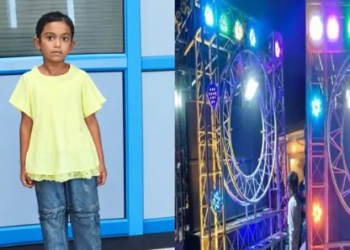 seven year old Vaishnavi suffered three shocks and the deafening sound of the DJ caused the little girl breathing to stop