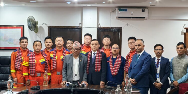 नेपाल ने चीनी सुरंग बचाव विशेषज्ञों के काम की सराहना की