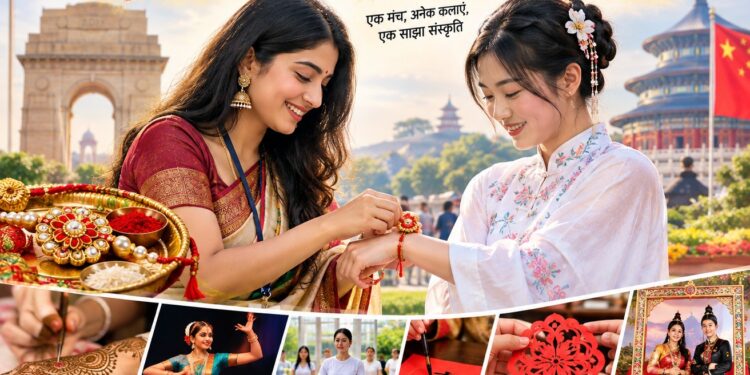 राखी के धागे से मजबूत हुआ भारत-चीन सांस्कृतिक संवाद
