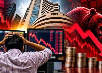 Stock Market: शेयर बाजार में लगातार 8वें हफ्ते गिरावट, 25 साल का टूटा रिकॉर्ड; सेंसेक्स 570 अंक फिसला, निफ्टी 22,422 पर बंद