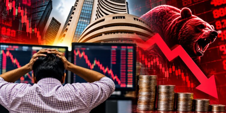 Stock Market: शेयर बाजार में लगातार 8वें हफ्ते गिरावट, 25 साल का टूटा रिकॉर्ड; सेंसेक्स 570 अंक फिसला, निफ्टी 22,422 पर बंद