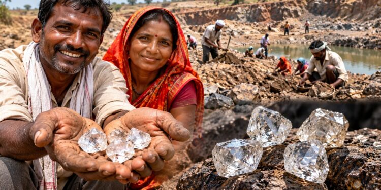MP News: सोशल मीडिया की रील देखकर पन्ना पहुंचे दंपति, 5.16 कैरेट के 4 हीरे मिले; ₹200 के पट्टे ने बदल दी किस्मत