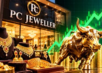PC Jeweller के शेयरों में 9% की उछाल, मुनाफा 58% बढ़कर ₹331 करोड़ पहुंचा; 18 महीने में 100 नए शोरूम खोलने की तैयारी