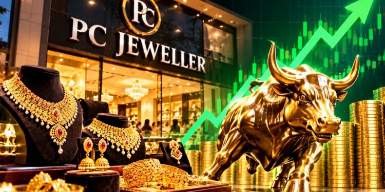 PC Jeweller के शेयरों में 9% की उछाल, मुनाफा 58% बढ़कर ₹331 करोड़ पहुंचा; 18 महीने में 100 नए शोरूम खोलने की तैयारी