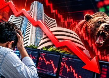Share Market: शेयर बाजार फिर धड़ाम! सेंसेक्स-निफ्टी में भारी गिरावट, FII बिकवाली से बढ़ी चिंता; जानें अब निवेशकों को क्या करना चाहिए