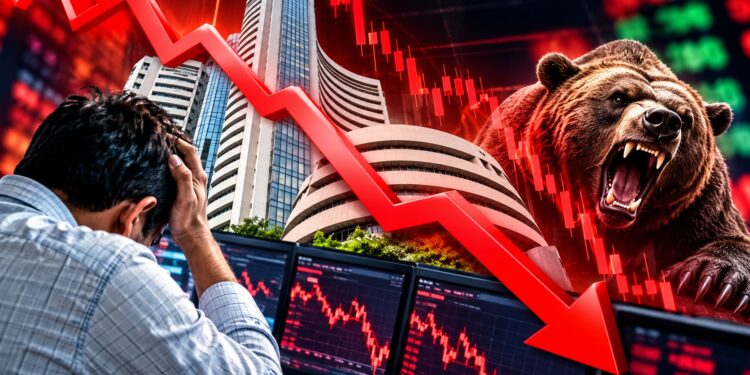 Share Market: शेयर बाजार फिर धड़ाम! सेंसेक्स-निफ्टी में भारी गिरावट, FII बिकवाली से बढ़ी चिंता; जानें अब निवेशकों को क्या करना चाहिए