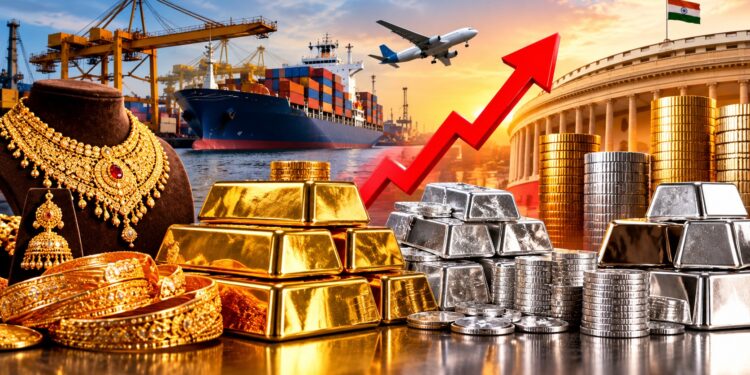 Gold Silver Price: सोने-चांदी के आयात पर अब लगेगा 3% IGST, सरकार के फैसले से बढ़ सकती है कीमतों पर महंगाई की मार