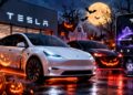 टेस्ला की कारों में आया भूतिया हैलोवीन मोड! Model Y और Model Y L में दिखेंगे डरावने लाइट इफेक्ट्स, आवाजें और खास फीचर्स