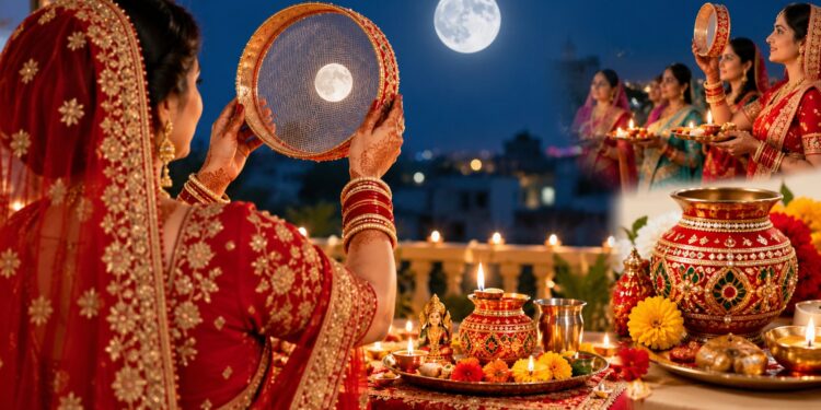 Karwa Chauth: करवा चौथ 2026 जानें कब है व्रत, क्यों की जाती है चांद की पूजा, करवा सजाने का तरीका और व्रत कथा