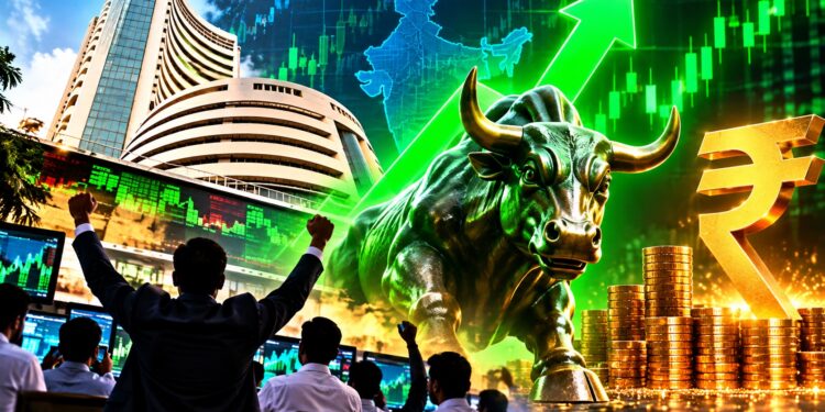 Share Market: शेयर बाजार में तूफानी तेजी! सेंसेक्स 1,119 अंक उछला, निफ्टी 22,942 के पार पहुंचा; IT शेयरों में खरीदारी से बाजार को मिला सहारा