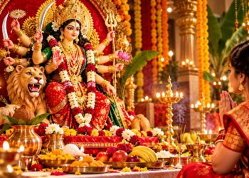 Navratri: नवरात्रि में मां दुर्गा की पूजा कैसे करें? जानें शक्तिशाली मंत्र, जाप की विधि और धार्मिक महत्व