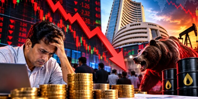 Stock Market: लगातार क्यों गिर रहा है शेयर बाजार? महंगाई, ₹106 के पार कच्चा तेल और विदेशी निवेशकों की बिकवाली ने बढ़ाई चिंता