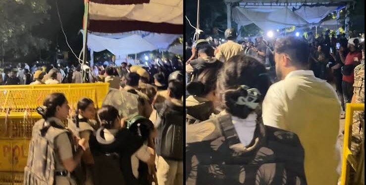 दिल्ली में प्रदर्शन पर पहरा, जंतर-मंतर पर घमासान….राजधानी में सुरक्षा का अभेद्य घेरा