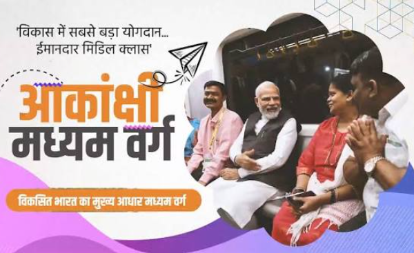 statement by Prime Minister Narendra Modi is India rising aspirations youth power and the middle class