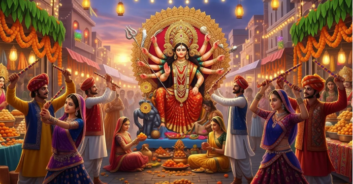 commencement of Shardiya Navratri holds deep significance From the slaying of Mahishasura to Lord Rama worship of Shakti