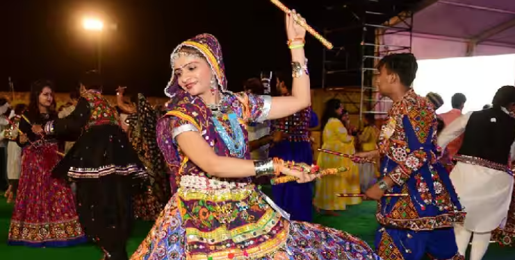 Garba and Dandiya played specifically during Navratri Garba
