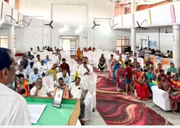 MLA lashes out at Collector and Commissioner upon seeing empty chair declared from the stage If you can handle the job take leave