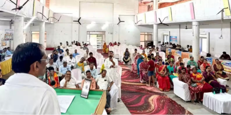 MLA lashes out at Collector and Commissioner upon seeing empty chair declared from the stage If you can handle the job take leave