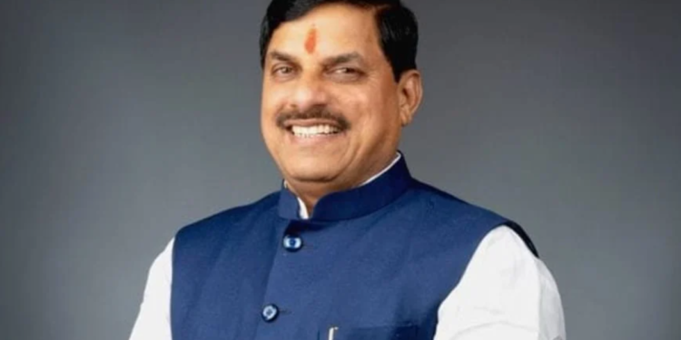 Salute to PM Modi 25-year journey of service from Ujjain CM Mohan Yadav takes a pledge