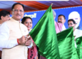 new chapter in rail development in Chhattisgarh for the first time since independence a train has reached Rowghat