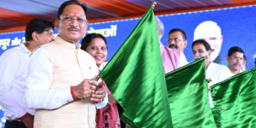new chapter in rail development in Chhattisgarh for the first time since independence a train has reached Rowghat