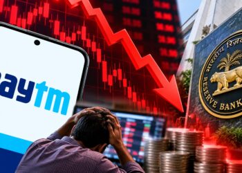 Paytm Share: पेटीएम के शेयरों में 10% की जोरदार गिरावट, RBI की कार्रवाई और UPI MDR की खबर से निवेशकों में बढ़ी बेचैनी