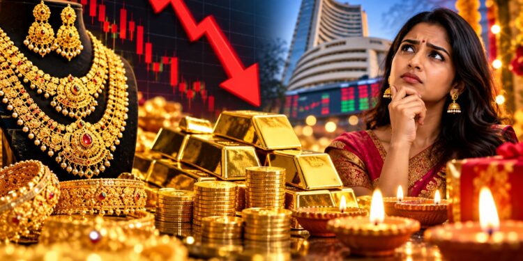 Gold Price: सोने के दाम क्यों गिर रहे हैं? दिवाली से पहले खरीदें या करें इंतजार, जानिए बाजार में गिरावट की असली वजह