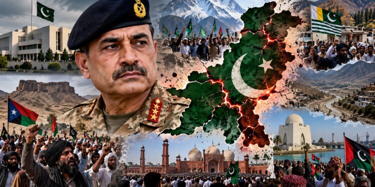 Pakistan Politics: क्या टूटने की कगार पर पाकिस्तान? पंजाब-सिंध के बंटवारे की चर्चा, बलूचिस्तान से POK तक बढ़ी बेचैनी!