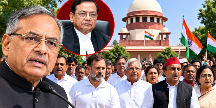 Gyanesh Kumar: ज्ञानेश कुमार के खिलाफ INDIA ब्लॉक का सुप्रीम कोर्ट तक मार्च आज, CJI ने मिलने से किया इनकार; अखिलेश यादव की पार्टी पर रहेंगी नजरें