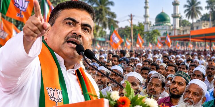West Bengal Politics: नंदीग्राम उपचुनाव से पहले शुभेंदु अधिकारी का अल्पसंख्यकों को संदेश, बोले- ‘जय श्रीराम नहीं बोलना तो भारत माता की जय बोलिए’