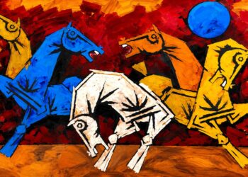 Renowned Indian modern painter Maqbool Fida Husain MF Husain is once again in the spotlight