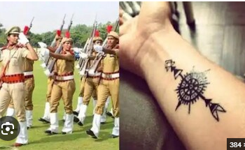 UP Police Recruitment Will you lose your job if you have a tattoo