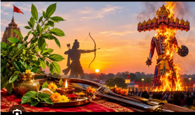 Ravana Effigy burning in some places Dussehra in others and the worship of Goddess Shakti elsewhere