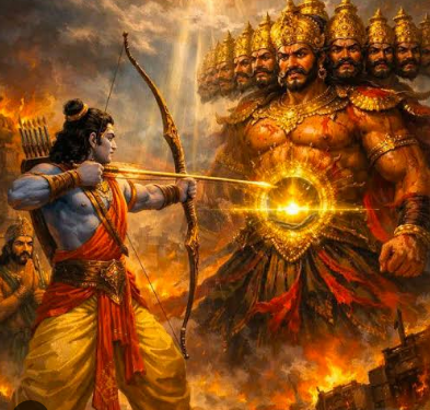 Ravana Ten heads immense knowledge and a single lapse in conduct